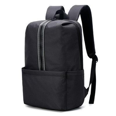 China Men's Mochila Waterproof Casual Lightweight Computer Mochila Backpack 14 Inch Bag Black Laptop Office Backpack for sale