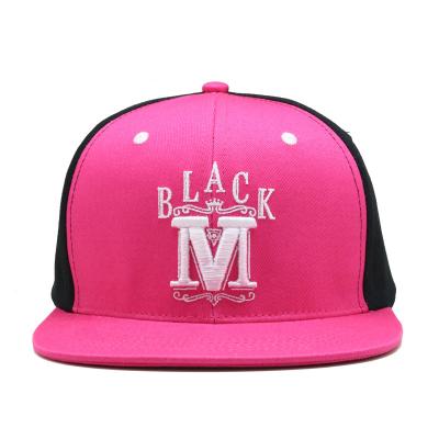 China COMMON Flat Brim Caps 3D Embroidery Logo Fitted Hat Snapback Caps Custom Hats For Woman for sale