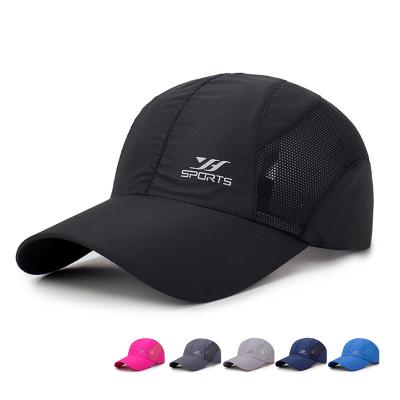 China breathable & OEM Waterproof Custom Sports Caps Polyester Soft Outdoor Hat Dryfit Athletic Hat for sale