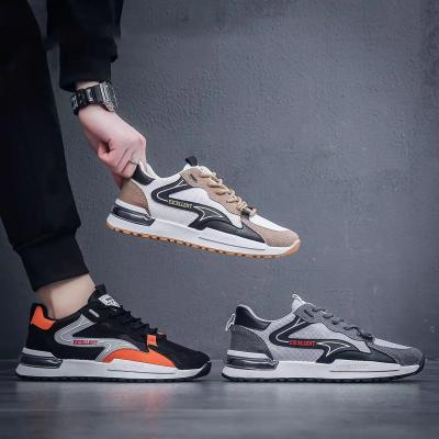 China 2021 Fashion Casual Men's Fashion Summer New Trend Sneakers PU Breathable Sneakers for sale