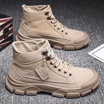 China Factory New Design High Top Breathable Ankle Boots Mens Good Quality Boots Wholesale for sale