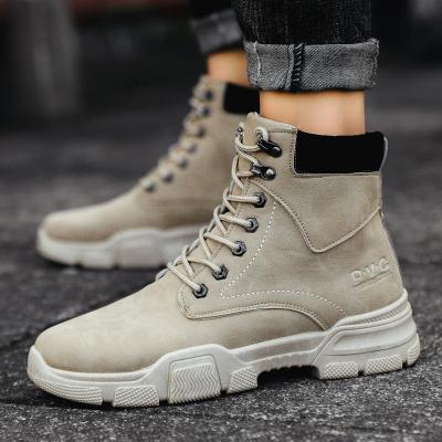 China Marten Boots Casual Wears Daily Style PU Outdoor Boots Waterproof Men's Shoes for sale