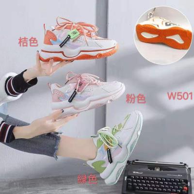 China CUSHIONING latest women sneakers fashion sports shoes women wholesale high quality stock ladies white shoes for sale