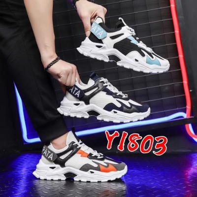 China New Design Breathable Men's Mixed Color Autumn Breathable Walking Running Casual Shoes for sale