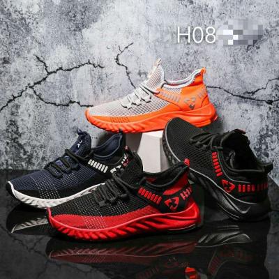 China Flyweave Breathable Fashion Breathable Safety Shoes Comfortable Sports Athletic Shoes for sale