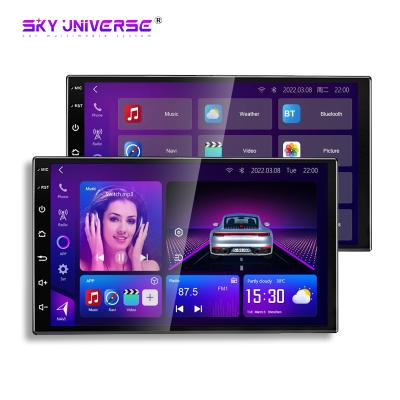 China GPS 7 Inch For Toyota Corolla 2 Universal Car DVD Player Android Car Radio GPS Navigation WIFI Rear Camera Car Player for sale