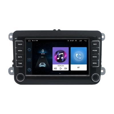 China 8 Inch Car Android System Autoradio Android 2 Din Car Radio Amplifier Player GPS Wifi BT For VW/PASSAT/POLO/GO for sale