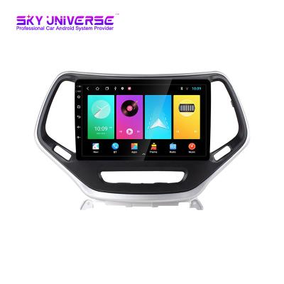 China Android 11 GPS 4Core/8Core Car Video For Jeep Cherokee 2014-2017 Car DVD Player With Carplay 1280*720 IPS SWC BT for sale