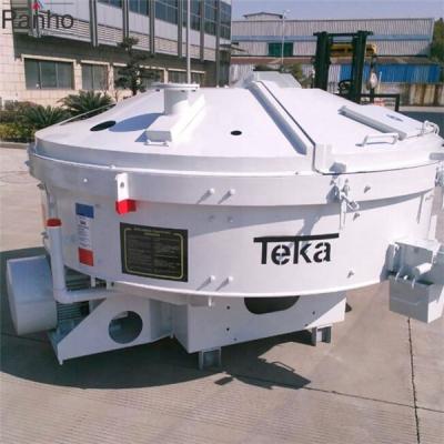 China Construction Industry 2400KGS Germany Teka Vertical Pan Type 1m3 Concrete Mixer For Ready Mixed Concrete And Concrete Products for sale