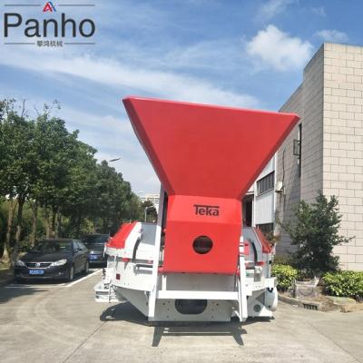 China Construction Industry High Performance 2m3 Large Capacity Teka Vertical Pan Type Electric Concrete Mixer With Lift For Ready Mixed Concrete for sale