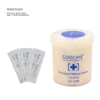 China Goochie Permanent Eyebrow Tattoo Needle for sale