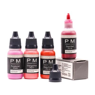 China Eyebrow P.M. Brand Microblading Eyebrows Tattoo Ink Permanent Makeup Pigment for sale