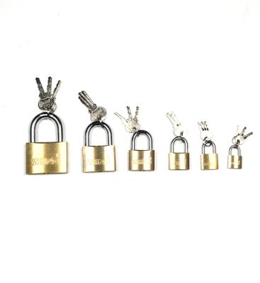 China High Quality Sample Price Security Padlock Available Cheap Brass Padlock Customized Size for sale