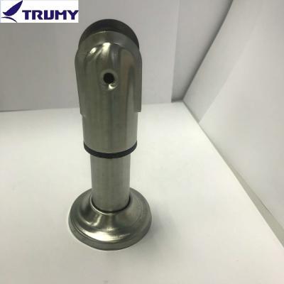 China Modern Cheapest Type 201 Stainless Steel Support Adjustable Leg For Toilet Cubicle Partition for sale