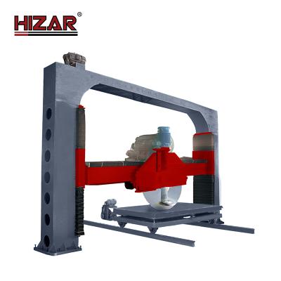 China Factory HIZAR HGQ1600D Door Type Automatic Stone Cutter /block Stone Cutting Machine for sale