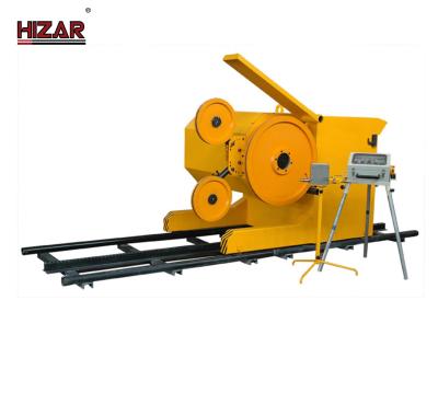 China 360Â ° HIZAR Quarry Rotating Diamond Wire Saw Machine for sale