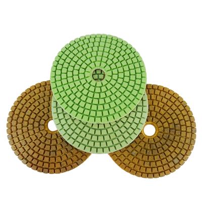 China HPW4 Machine Tool Hizar Diamond Polishing Pad For Granite And Marble for sale