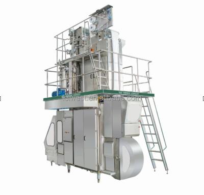 China food & Full Automatic Large Volume Beverage Plant Leiwest PAK G6F Aseptic Filling Machine For Liquid for sale