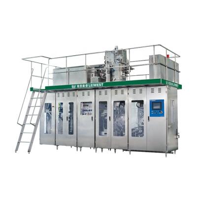 China High quality and ultra-fast Leiwest G2A Asepetic filling machine asepetic filling food machine for brick and PRISMA packs for sale