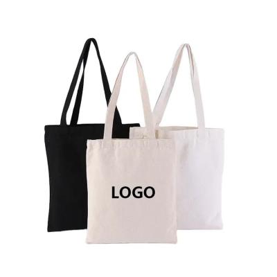 China Wholesale Custom Eco Friendly Printed Logo Size Printed Eco Friendly Recycled Bulk Grocery Simple Reusable Polyester Cotton Canvas Tote Bag for sale