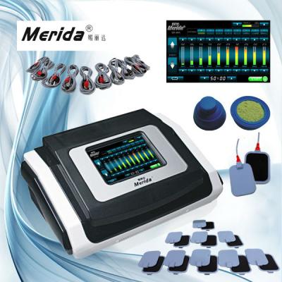 China Blood Vessels Removal Touch Screen Electrode Pads Faradic Slimming Machine With Electro Stimulation for sale