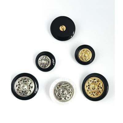 China Factory Washable Alloy New Style Button Jacket Foot Hand Stitch High Quality Button for sale