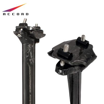 China Durable cycle bicycle parts alloy carbon litepro road bike seatpost for sale