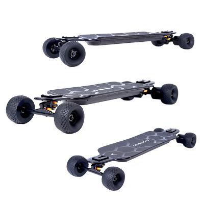 China Newest 12S 50.4V DKP direct drive adult electric skateboard longboard with flexible bamboo deck in hot sales for sale