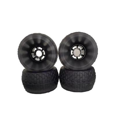 China Full PU Polyurethane Wheel 120mm Wheel For Electric Skateboard for sale