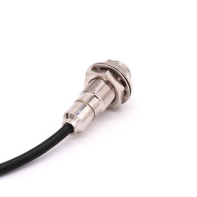 China Industrial Automation Hall Sensor Recessed Wire 10-30vdc 10mm Proximity 3 M12 Switch With Magnet for sale