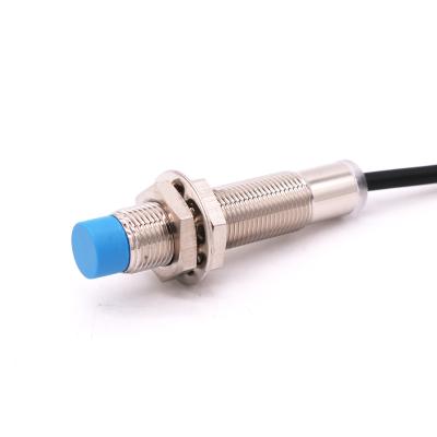 China Industrial Automation DINGGAN ITC12 Proximity Switch Industrial DC 2 Wires Inductive Sensor 4mm Range Position M12 Inductive Wireway for sale