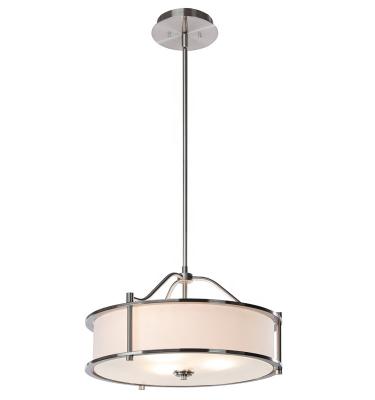 China Lighting Size Can Be Adjustable Modern Drum Shade Fabric Pendant Ceiling Light, Indoor Decorative Hanging Pendant Light for sale