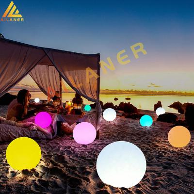 China Handmade Solar Battery Powered Waterproof Decorative Color Changing Led Garden Ball Outdoor Led Light for sale