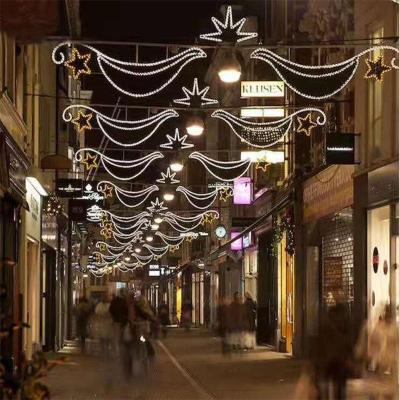 China Christmas Led Street Pattern Lights Handmade Outdoor Waterproof 3d Arch Decoration 3d Street Light for sale