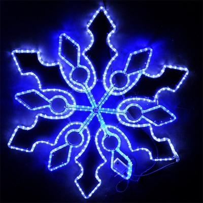 China Handmade supply 110v outdoor waterproof led christmas 2d snowflake pattern light for holiday decorations for sale