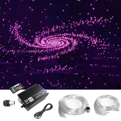 China For Luz de techo de estrella de fibra Optica RGB Color Mini Size Led Fiber Optic Star Ceiling Light Theater Stretch Ceiling Movie or Star for Car Roof Decoration for sale