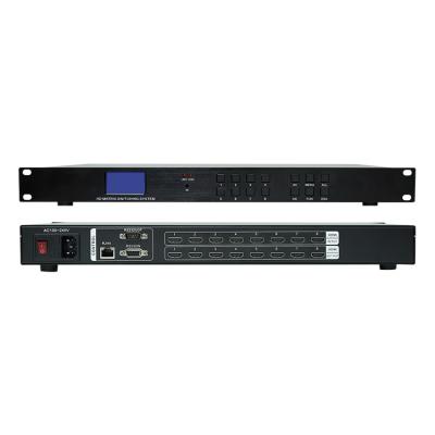 China High Quality Remote Ront Buttons Rs232 Lan Control Fixed 4k2k 8x8 Hdmi Output Matrix Changer DH-0808A for sale