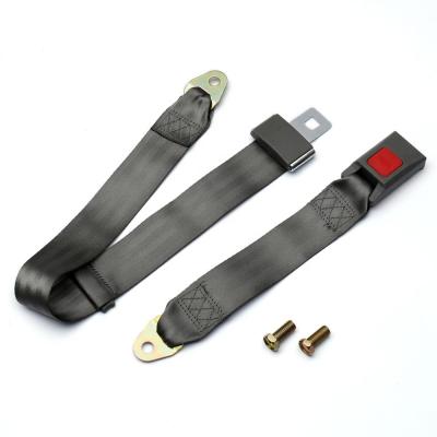 China Polyester Universal Two Point Seat Belt for sale