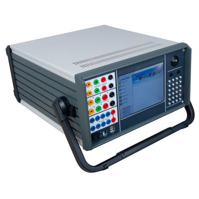 China 6 Phase Microcomputer Relay Protection Tester Relay Calibrator with LCD Display for sale