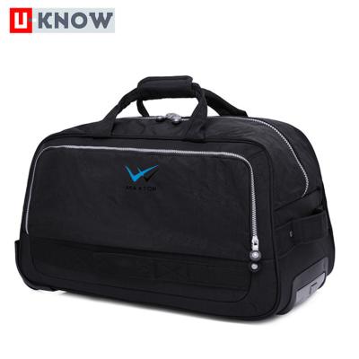 China Travel Trolley Bag China Manufacturer Best Customized Trolley Suitcase Duffel Bag With 2wheels for sale