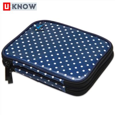 China Vintage Low Price Mens Cosmetic Travel Document Makeup Bag Leather for sale