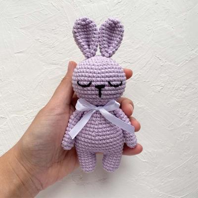 China Other Amigurumi Custom Amigurumi Newborn Crochet Rabbit Bunny Crochet Toy Crochet Toy Newborn Handwork Amigurumi For Kids for sale