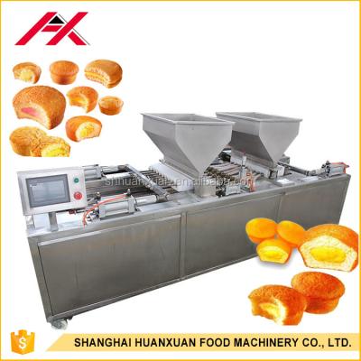 China High Quality Stainless Steel Double Lines Roll Cake Production Equipment for sale