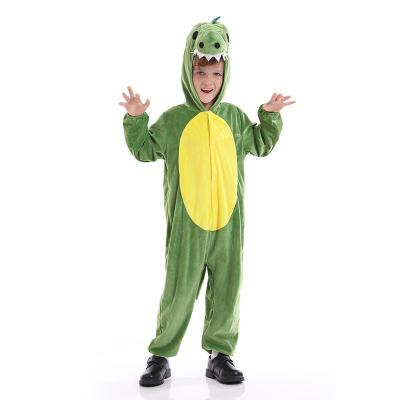 China Breathable children onesie cartoon animal cute boy creative pajamas personality little dinosaur children's pajamas for sale