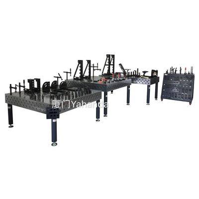 China Economical extremely tough and durable 3D welding table with clamping system for sale