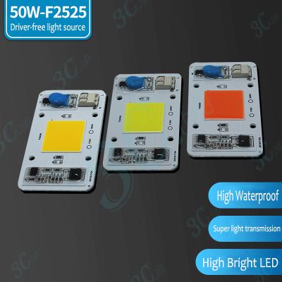 China Dimmable LED COB Lamp 50W White/Warm White AC110V 220V Input Smart IC Driver Fit For DIY LED Spotlight LED Chips LED COB Lamp Chip for sale