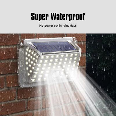 China 90LED Outdoor Solar Powered PIR Motion Sensor Wall Light Solar Powered Solar Powered Wall Lamp for sale