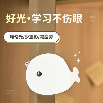 China Hallways Suction Whale Night Light LED Portable Magnetic Lamp Cartoon Animal Lights Glow Toy Bedroom Decor Night Lamps Kids Children Gift for sale