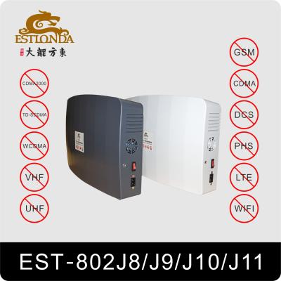 China Handy-Frequenz-Störsender-Einbauten 2G/3G/4G+VHF+UHF+5.8G Wifi mit Antenne 8 zu verkaufen