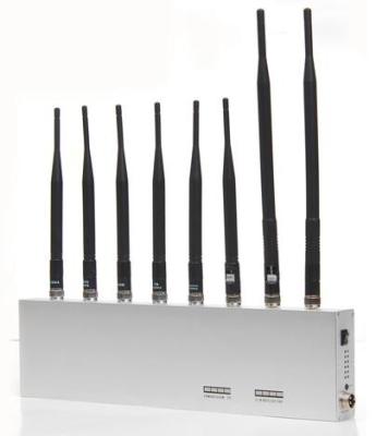 China VHF-/UHFgps Signal-Störsender 2G 3G Wifi 34dBm mit 8 Antennen zu verkaufen